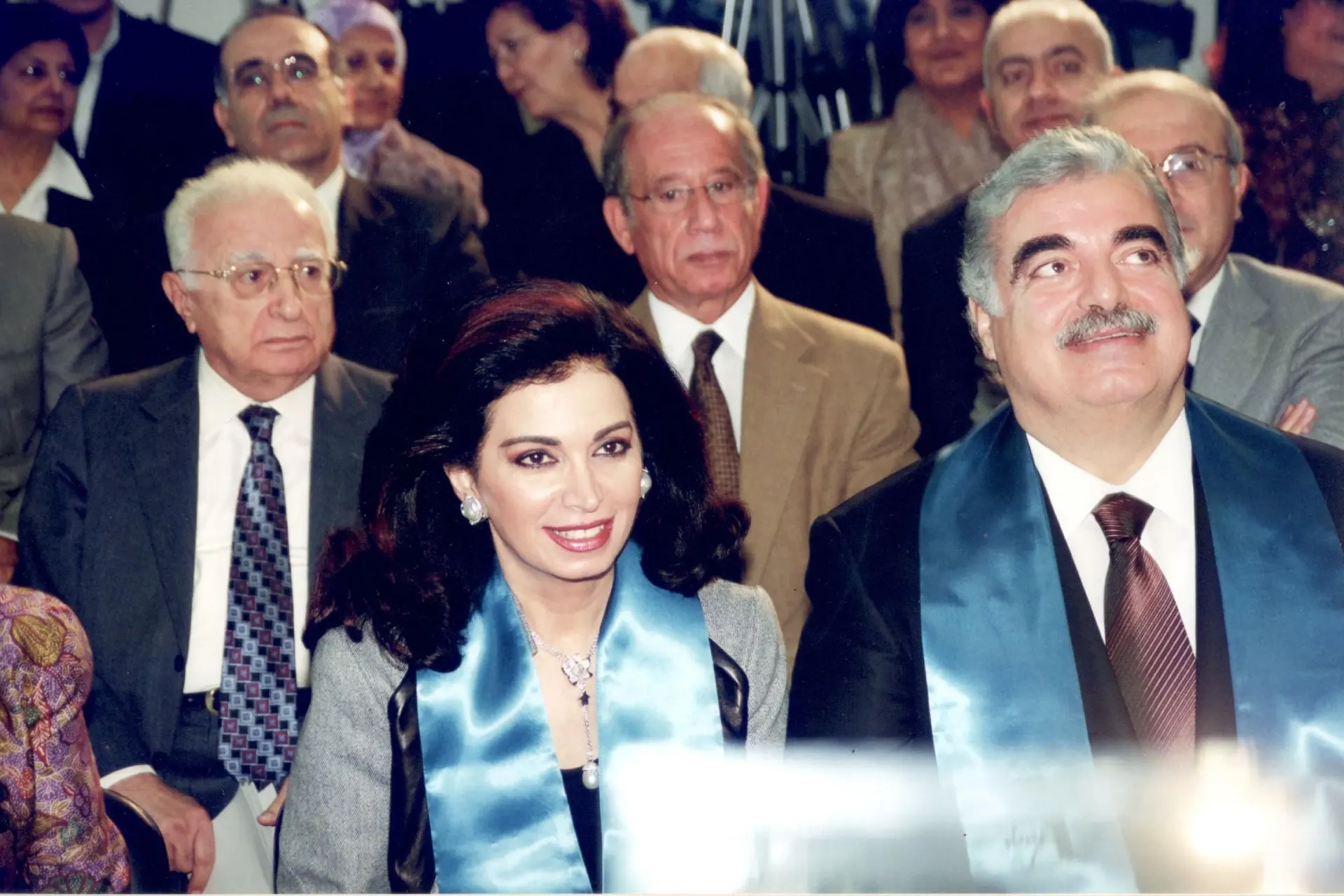 Mr. and Mrs. Rafik Hariri
